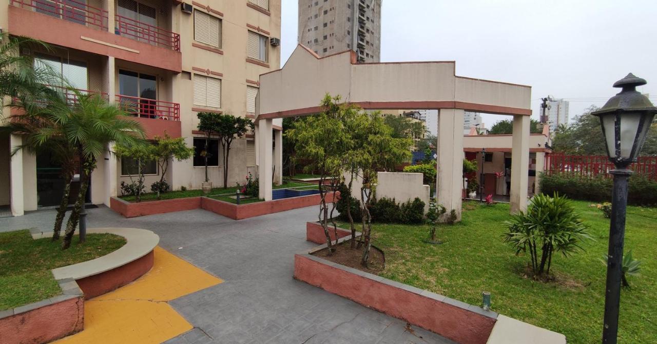 Ferienwohnung Praia Da Enseada - Predio Com Area De Lazer E Garagem Guarujá Exterior foto
